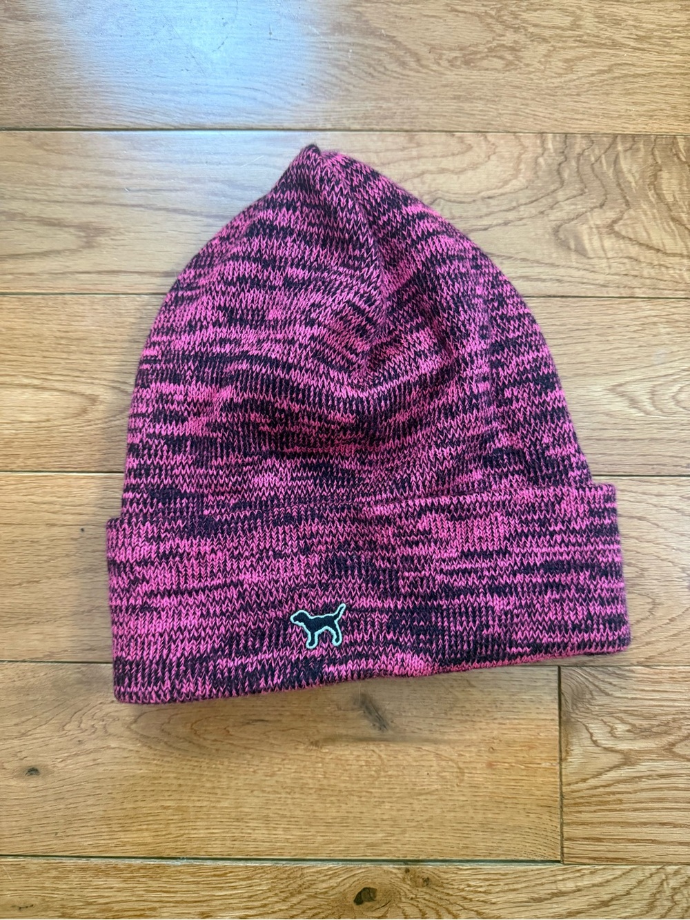 PINK Victoria’s Secret Marled Pink Knit Beanie